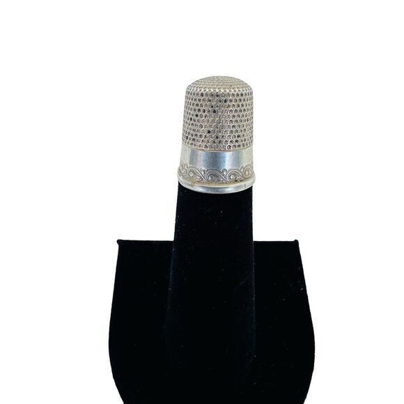 Ketchem McDougall Other - Antique Sterling Silver Ketcham McDougall Thimble Collectible Sewing Thimble